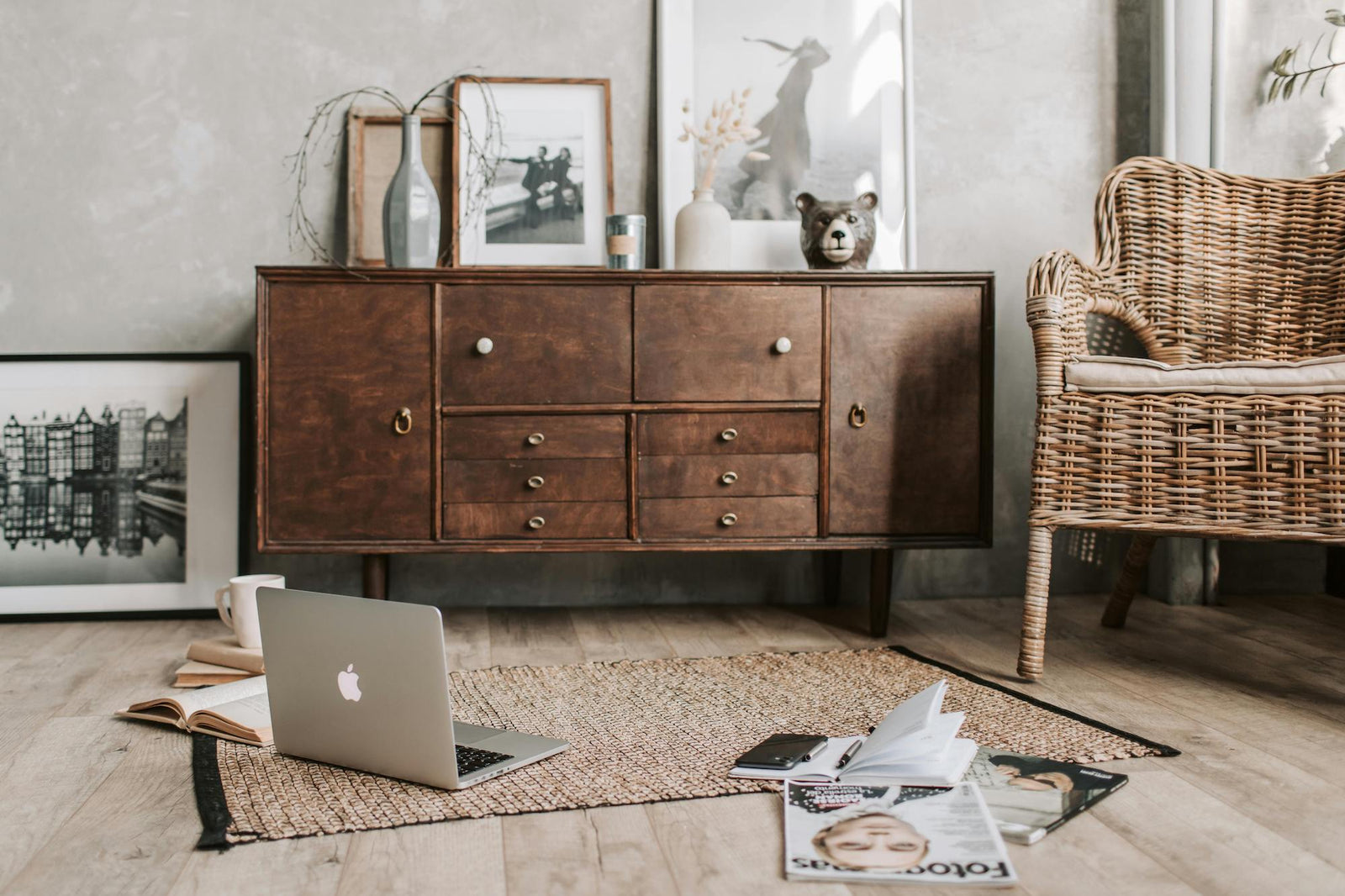 The lightweight and washable design of LanySpace rugs